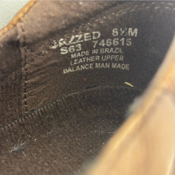 Naturalizer Leather 90’s Y2K Lace Up Comfort Oxford Dressy Shoes Brown Size 6.5 - Picture 14 of 15